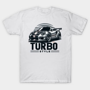 Turbo Style, Sport Car T-Shirt